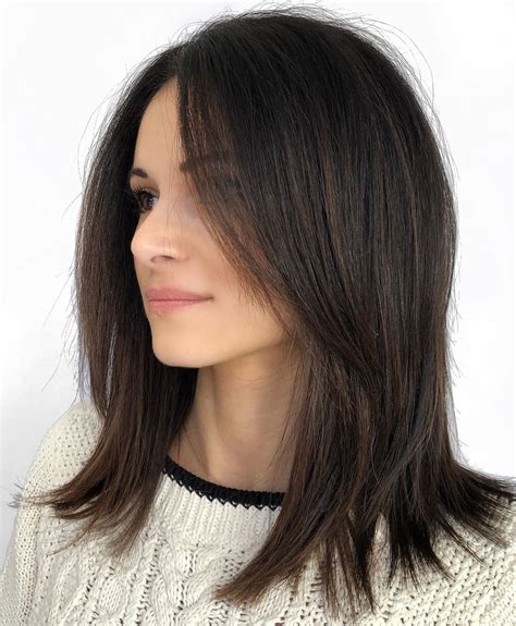 haircut ideas for shoulder length hair